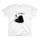 Simizimi_sizimiのしみじみ しじみ スタンダードTシャツ