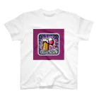 りゅうちゃんストアの飲み会、Drinking Party、ビール＆ワイン編 スタンダードTシャツ