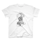 Ari のelephantipes(亀甲竜) ボタニカルアート（植物） Regular Fit T-Shirt