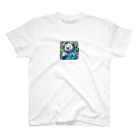 shishimaru444のHACCHYAKE SHIROKUMA Regular Fit T-Shirt