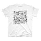 D@アプリ開発のわちゃわちゃグッズ_vol.1 白下地 Regular Fit T-Shirt