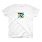 yumiceのice meets オリガミカワウソ Regular Fit T-Shirt