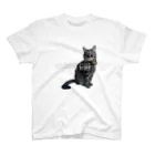 保護猫しじみのキリッ　保護猫しじみ Regular Fit T-Shirt