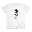 honoka_tの黒髪水着美少女 Regular Fit T-Shirt