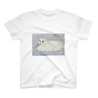 柴犬しばわんこhana873の柴犬ワンコ　文字背景 スタンダードTシャツ