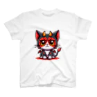 zuuu-の！結構強い悪魔にゃんこ！ Regular Fit T-Shirt