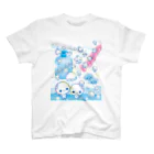 カミオジャパンのぷくぷくあわわちゃん/すべり台 スタンダードTシャツ