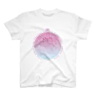 JAPAN_YOGA_THERAPY_SOCIETY_2024のMANDALA T-shirt (pink) ※Tシャツはホワイトをお選び下さい スタンダードTシャツ