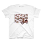 夜彩　-yasai-のsweets cab / chocolatecake Regular Fit T-Shirt