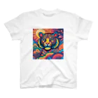 colorful-Nのカラフルなトラ スタンダードTシャツ