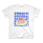 借りてきたアルパカのいつでもバースデー💙🤍 スタンダードTシャツ