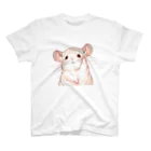 もふっとチンチラ🐭のおてあげチンチラ Regular Fit T-Shirt