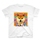 柴とか柴とか柴とか柴犬。のジャケ写風なしばいぬ。 スタンダードTシャツ