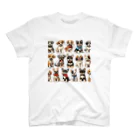 dogfulのかわいい子犬大集合 Regular Fit T-Shirt