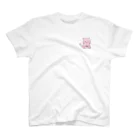 棚ぼたのハ～トぶた（♂） スタンダードTシャツ