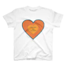 ここらいふのLOVETHELIFEYOULIVE -orange- スタンダードTシャツ