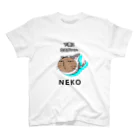 もんぴのアトリエの下僕になるがいい　NEKO　ポーカーフェイス スタンダードTシャツ