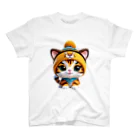 〜たけしゃんのお店〜のベンガルキャットとニット帽⑦ スタンダードTシャツ