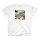 Ramennnのレオパ旅気分 Regular Fit T-Shirt