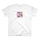 小町の花に囲まれた日常 スタンダードTシャツ