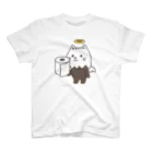 イラスト MONYAAT のねこかぶってるやつ　トイレットペーパー Regular Fit T-Shirt