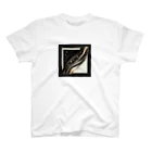 Black_White_Goldの流れ星 Regular Fit T-Shirt