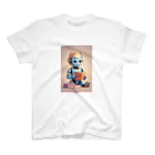 dorakiti0712のAI子どもロボット「リーディくん」 スタンダードTシャツ