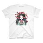 momosoramiaの少女とウサギの薔薇物語 Regular Fit T-Shirt