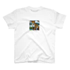 Shougun1のドット絵のヒョウ Regular Fit T-Shirt