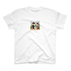 kumama07のリクガメ君と僕 スタンダードTシャツ