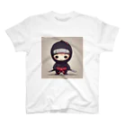 d-design-labのかわいい忍者のイラストグッズ Regular Fit T-Shirt