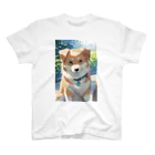 niwaのたれ耳の犬 Regular Fit T-Shirt