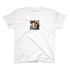 NyankothreeのShibainu Daichan スタンダードTシャツ