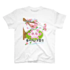 かいほう屋の春のパンダ祭り スタンダードTシャツ