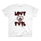 AKテイストのLOVE EVIL Regular Fit T-Shirt