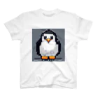 hakusyuuの優しい眼差しペンギン スタンダードTシャツ