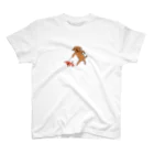 子供の言い訳の犬と犬おさんぽ Regular Fit T-Shirt