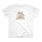 neko no onomatopéeのテディベアちゃん スタンダードTシャツ