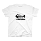 統計大臣の統計大好きFISH-GRAPH T-シャツ Regular Fit T-Shirt