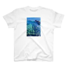 海のアーティスト　belle paysageのbelle paysage 抜群透明度 スタンダードTシャツ