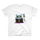 🥦小宮はむし🥦のはむしねこ　悟り スタンダードTシャツ