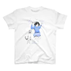 BonamiのLight it up Blue「Love your own jump!」ライトカラー Regular Fit T-Shirt