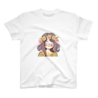 moanaの水彩画　花冠の少女 Regular Fit T-Shirt