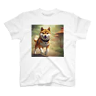 Ricky-Rickyのやんちゃな柴犬 Regular Fit T-Shirt