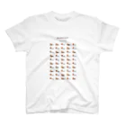 DOTEKKOのDiving duck's (ver.2) スタンダードTシャツ