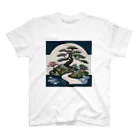 AI-factoryの日本庭園 Regular Fit T-Shirt