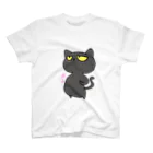 Stray cat～迷い猫の店～のポンと出たお腹猫さん スタンダードTシャツ