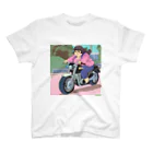 レブルおばさんのぽっちゃりおばちゃんライダー Regular Fit T-Shirt