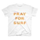 SMILE BRINGS HAPPINESSのpray for surf Regular Fit T-Shirt