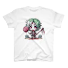 saitou1x4のホラー　ゾンビ８ スタンダードTシャツ